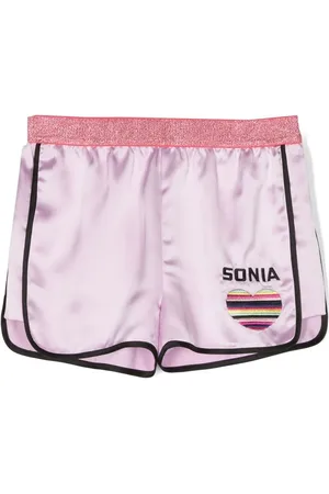 Sonia Rykiel Enfant Joggingshorts mit Logo-Stickerei