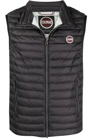 Colmar Gesteppte Weste mit Logo-Patch