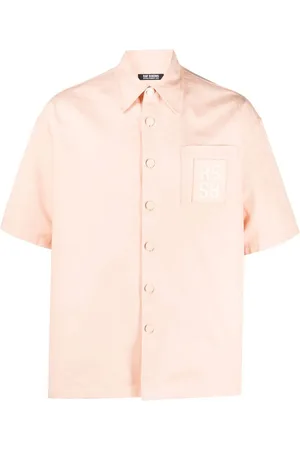 RAF SIMONS Hemd mit Logo-Patch