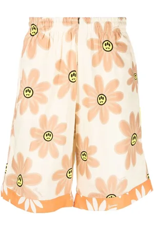 BARROW Shorts mit Blumen-Print