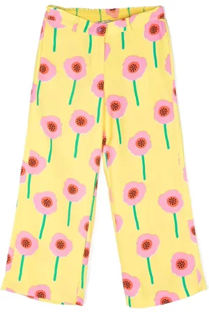 Stella McCartney Weite Hose mit Blumen-Print