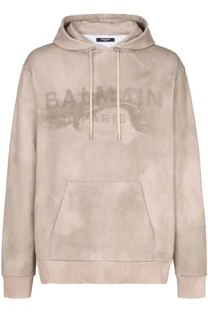 Balmain Hoodie mit Logo-Print