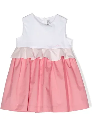 Il gufo Kleid in Colour-Block-Optik