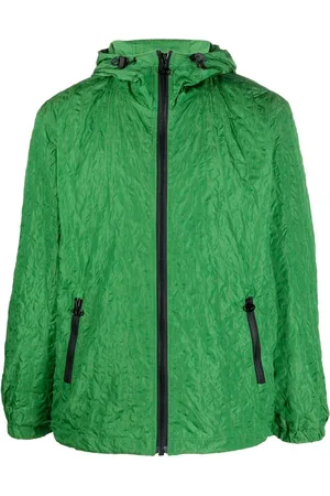 Diesel Windbreaker mit Knitteroptik