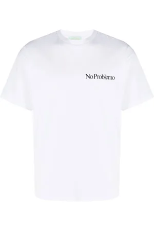 ARIES T-Shirt mit "No Problemo"-Print