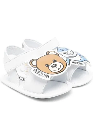 Moschino Sandalen mit Klettverschluss