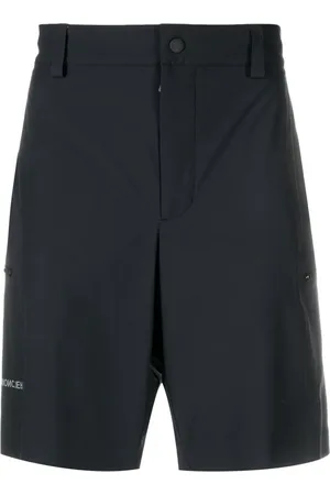 Moncler Weite Shorts mit Logo-Print