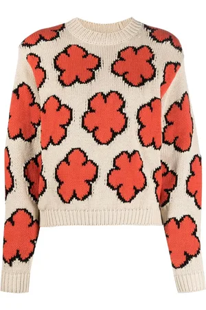 Kenzo Boke Flower Intarsien-Pullover