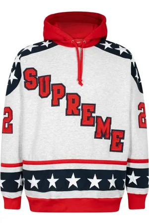 Supreme Hockey Hoodie mit Logo