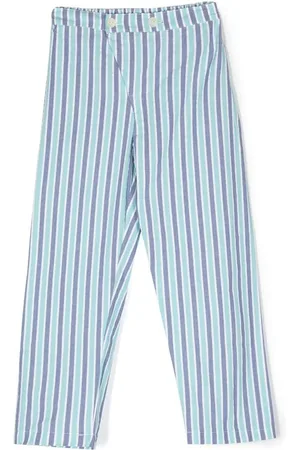 SIOLA Gestreifte Straight-Leg-Hose