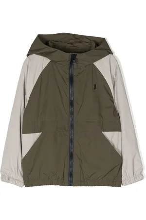 HERNO Kapuzenjacke in Colour-Block-Optik