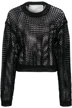 RAMAEL Pullover in Lochstrick