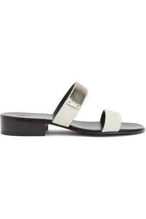Giuseppe Zanotti Ignazio Pantoletten mit Doppelriemen
