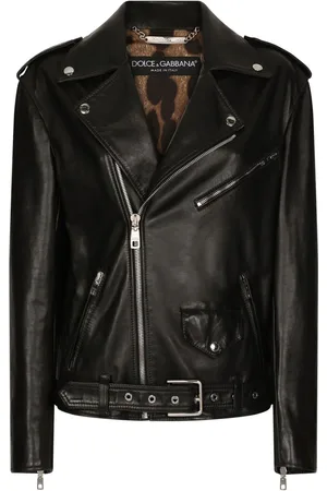 Dolce & Gabbana Bikerjacke aus Leder