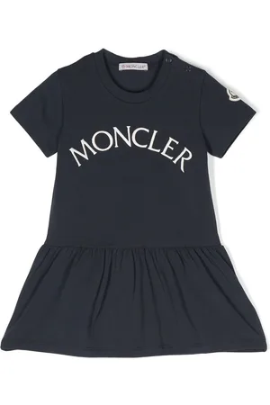Moncler Kleid mit kurzen Ärmeln