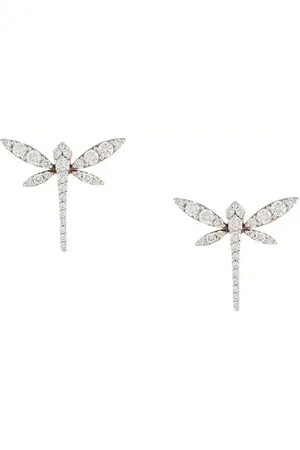 ANAPSARA 18kt Gelbgoldohrringe mit Diamanten