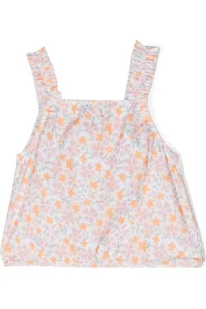KNOT Top mit Blumen-Print