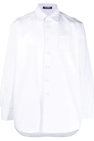 RAF SIMONS Hemd mit Logo-Patch