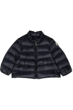 Moncler Daunenjacke mit Logo-Patch