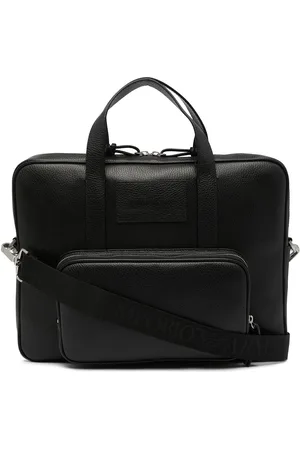 Emporio Armani Aktentasche mit Logo-Patch