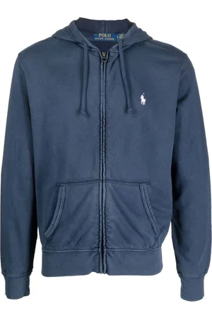 Ralph Lauren Kapuzenjacke mit Logo-Stickerei