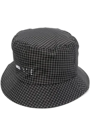 Alexander McQueen Fischerhut mit Karomuster