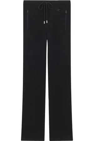 Courrèges Gerippte Strickhose
