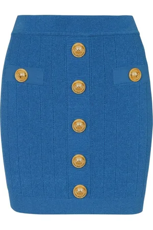 Balmain Gestrickter Minirock