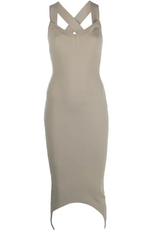 Patou Gestricktes Midikleid