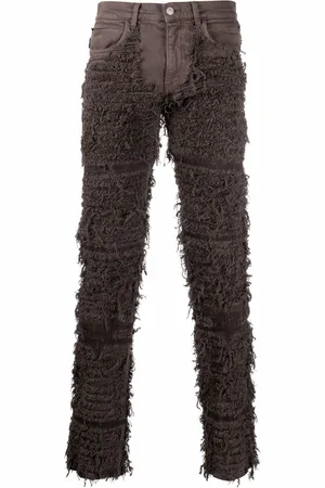 1017 ALYX 9SM Ausgefranste Skinny-Jeans