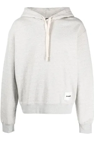 Jil Sander Hoodie mit Kordelzug