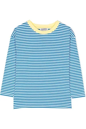 Kindred Gestreiftes T-Shirt mit Kontrastdetail