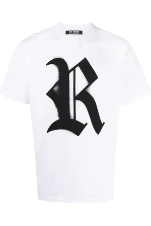 RAF SIMONS T-Shirt mit Logo-Print