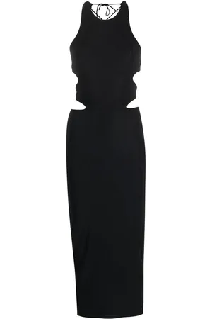 Amazuìn Midikleid mit offenem Rücken