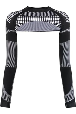 MISBHV Cropped-Top mit Logo-Print