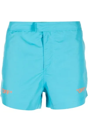OFF-WHITE Badeshorts mit Logo-Print