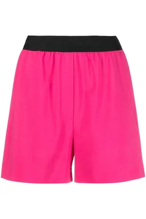 Msgm Shorts mit Logo-Bund