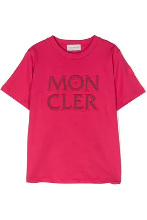 Moncler T-Shirt mit Logo-Stickerei