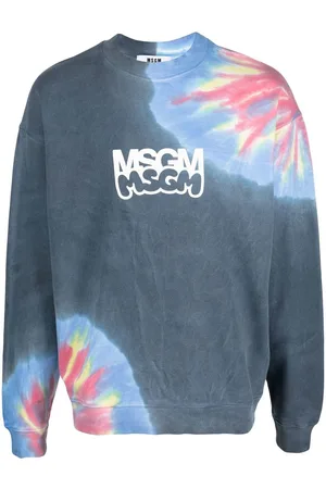 Msgm Sweatshirt mit Batikmuster