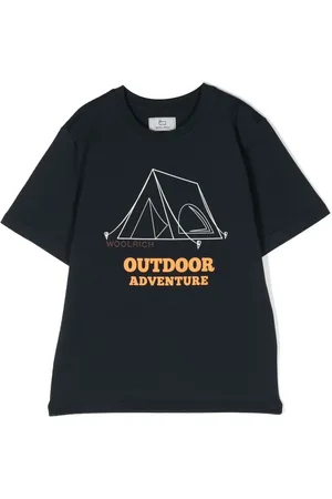 Woolrich T-Shirt mit Road Trip-Print
