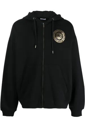 Roberto Cavalli Hoodie mit Logo-Print