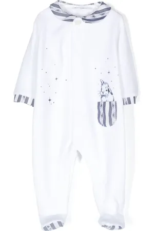 Tartine Et Chocolat Pyjama mit Hasen-Print