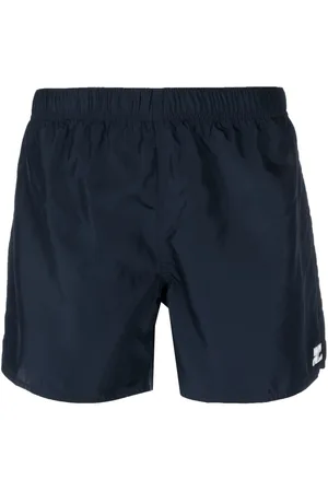 Courrèges Badeshorts mit Logo-Patch