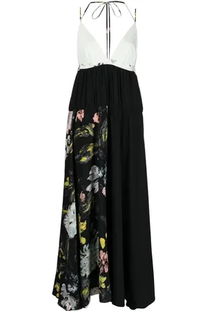 Joseph Seidenkleid mit Blumen-Print