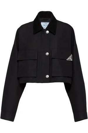 Prada Jacke mit Triangel-Logo