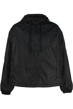 VERSACE Sportjacke mit Logo-Print