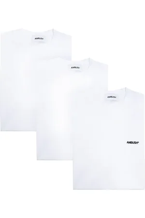 AMBUSH Set aus drei T-Shirts mit Logo-Stickerei