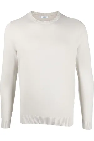 Malo Pullover mit gerippten Details