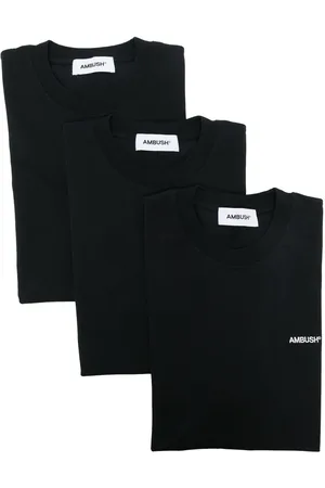AMBUSH Set aus drei T-Shirts mit Logo-Stickerei