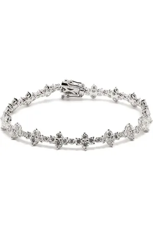 Anita 18kt Weißgoldarmband mit Diamanten